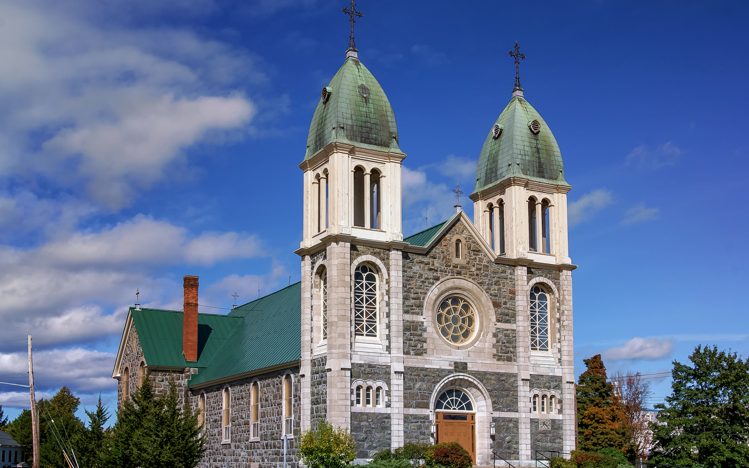 Gothic Revival Architecture: Church and Two Steeples – DaleDucatte.com